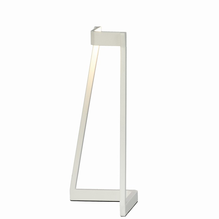 Настольная лампа Mantra Minimal, LED, 375Лм, 3000К, 130х130х320 мм, цвет белый