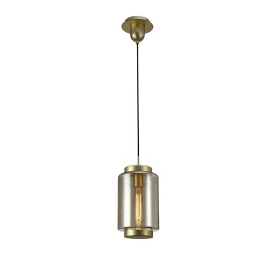 Светильник подвесной Mantra Jarras, E27, 1х20Вт, 460 мм, цвет бронзовый