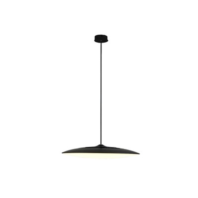 Светильник подвесной Mantra Slim, LED, 4300Лм, 3000К, 110 мм, цвет чёрный