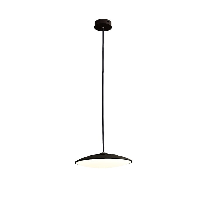 Светильник подвесной Mantra Slim, LED, 1440Лм, 4000К, 90 мм, цвет чёрный - Фото 1
