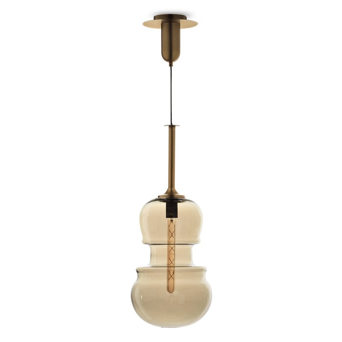 Светильник подвесной Mantra Sonata, E27, 1х20Вт, 890 мм, цвет бронзовый - Фото 1