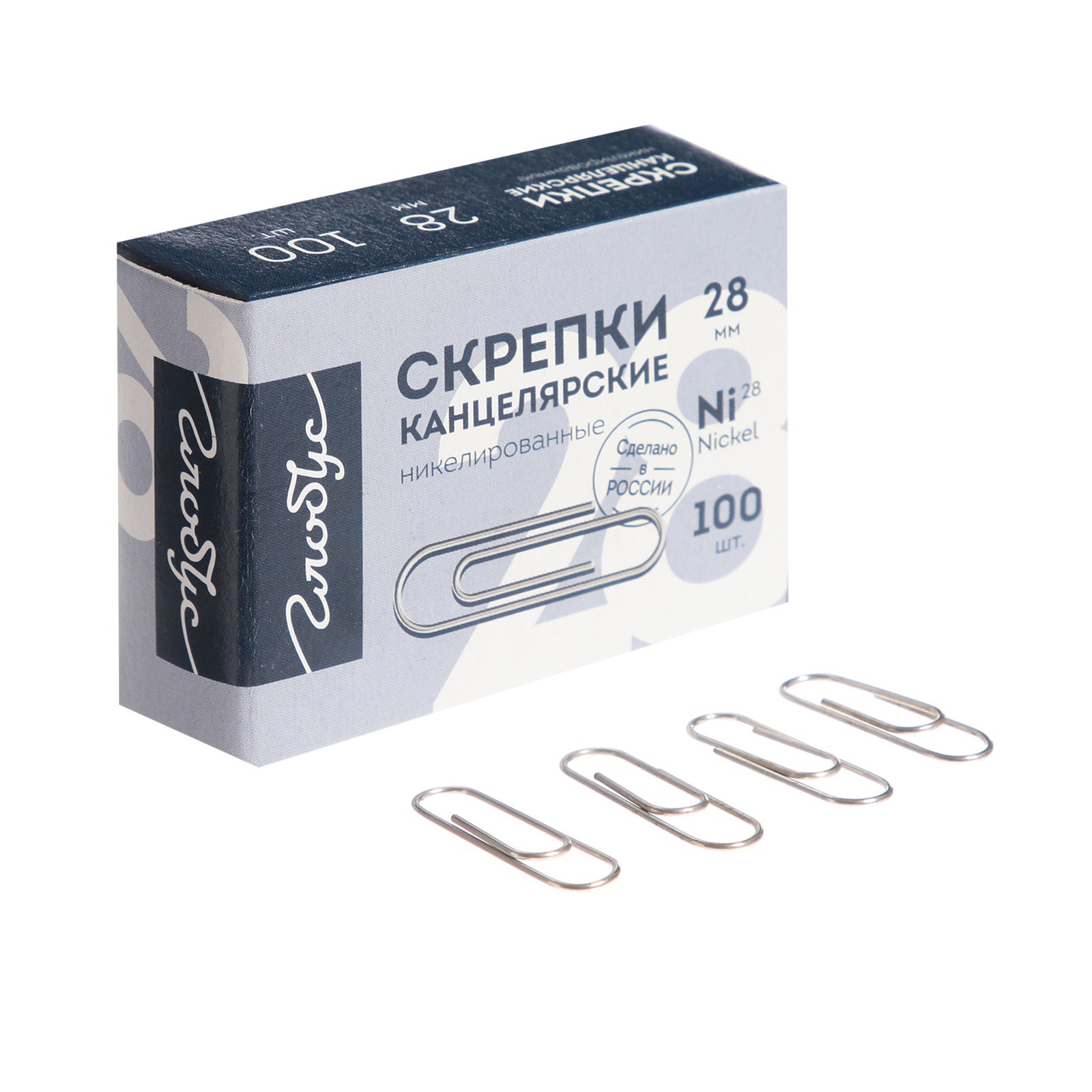 Скрепки 28 мм 100 шт. , овальные, в к/к, dolce costo d00136. Коробке, 220555. Скрепки brauberg, 28 мм оцинкованные 100 шт в картонной коробке 227583. Упак.