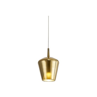 Светильник подвесной без основания Mantra Elsa, E27, 1х20Вт, 350 мм, цвет золотой
