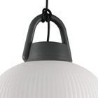 Светильник уличный Mantra Kinke, E27, 1х20Вт, 340 мм, цвет антрацитовый серый - Фото 4