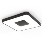 Светильник потолочный Mantra Coin, LED, 4900Лм, 2700-5000К, 540х540х70 мм, цвет чёрный - фото 306037484