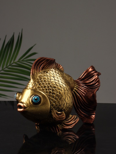 Копилка для денег «Золотая рыбка», гипс, 13×25 см