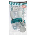 Сифон для мойки Aquant, 3 1/2"х40 мм, с металл. решеткой d=115 мм, с гофрой 40х40/50 мм - фото 24101585