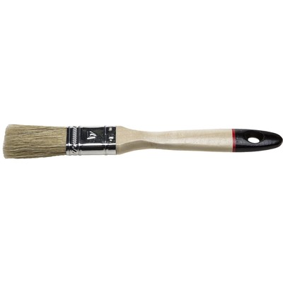 Кисть плоская STAYER UNIVERSAL-EURO 0102-020, натуральная щетина, деревянная ручка, 20 мм