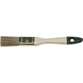 Кисть плоская STAYER LASUR 01031-25, смешанная щетина, деревянная ручка, 25 мм, 1"