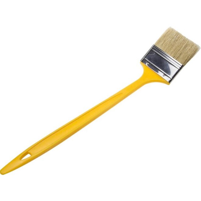 Кисть радиаторная STAYER UNIVERSAL, натуральная щетина, пластмассовая ручка, 63 мм, 2.5" - Фото 1
