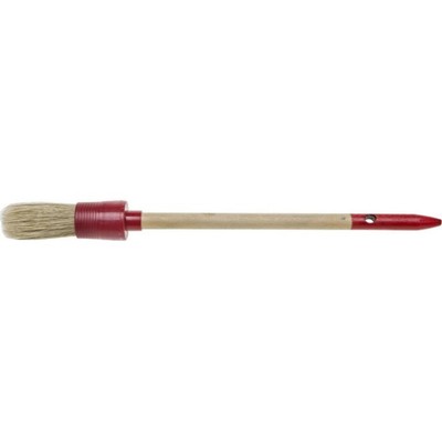 Кисть круглая STAYER UNIVERSAL 0141-20, натуральная щетина, деревянная ручка, 20 мм