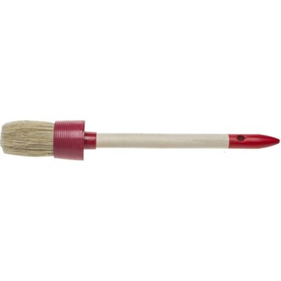 Кисть круглая STAYER UNIVERSAL 0141-45, натуральная щетина, деревянная ручка, 45 мм