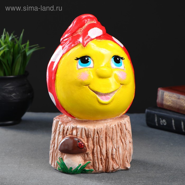 Копилка "Колобок" 14х14х22см - Фото 1