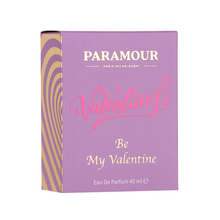 Парфюмерная вода женская Paramour Valentine'S "Be My Valentine", 40 мл
