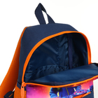 Рюкзак детский на молнии, цвет синий - фото 9939304