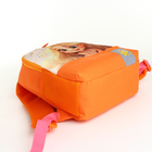 Рюкзак детский на молнии, цвет оранжевый - фото 9939307