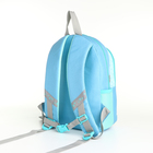 Рюкзак детский на молнии, цвет голубой - Фото 2