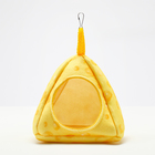 Подвесной домик-пирамидка "Сыр",  14 х 14 х 14 см - фото 9902196