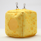 Подвесной домик-кубик "Сыр", 17 х 17 х17 см - Фото 3