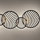 Светильник настенно-потолочный Mantra Collage, LED, 3000Лм, 3000К, 685х136х400 мм, цвет чёрный - Фото 6