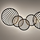 Светильник настенно-потолочный Mantra Collage, LED, 3000Лм, 3000К, 685х136х400 мм, цвет чёрный - Фото 7