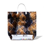 Пакет "Питон", полиэтиленовый с пластиковой ручкой, 34 х 33 см, 100 мкм - Фото 2