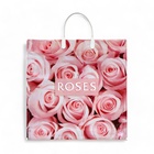 Пакет "Миллион роз", полиэтиленовый с пластиковой ручкой, 35х35 см, 100 мкм - Фото 1