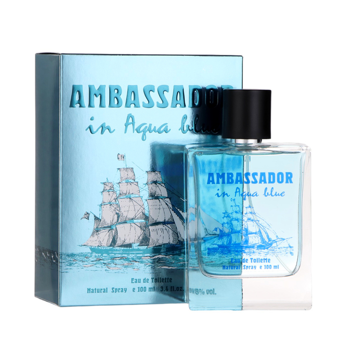 

Туалетная вода мужская Genty "Ambassador in Aqua Blue", 100 мл