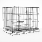 УЦЕНКА Клетка для собак 51×35×41 см, микс цветов - Фото 1