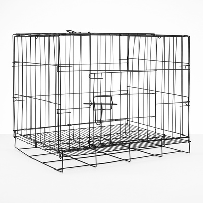 УЦЕНКА Клетка для собак 51×35×41 см, микс цветов