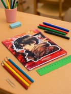 Дневник школьный для 5-11 классов «Аниме. Парень», твёрдая обложка, глянцевая ламинация, 48 листов - Фото 2