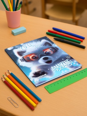 Дневник школьный для 1-4 классов «Пушистые друзья. Волчонок», твёрдая обложка, глянцевая ламинация, 48 листов (комплект 3 шт)