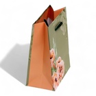 Пакет подарочный "Цветы" , 11,5 х 14,5 х 6,5 см - Фото 3