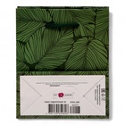 Пакет подарочный "Зелёные листья" , 11,5 х 14,5 х 6,5 см - Фото 2