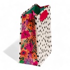 Пакет подарочный "Тёмный горошек" , 11,5 х 14,5 х 6,5 см - фото 24323840