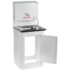 Умывальник "ТермМикс", с ЭВН, 1250 Вт, бак металл, нержавеющая мойка, 17 л, белый - фото 24101737