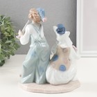 Сувенир керамика "Клоун с медведем" 10,5х15х18,5 см 9705653