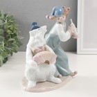 Фигурка керамика «Клоун с медведем», 10.5×15×18.5 см - Фото 4