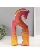 Фигурка керамика «Верный конь», зелёный хамелеон, 4.8×14.5×29 см - Фото 5