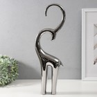 Фигурка керамика «Антилопа», серебро, 6×13×47.5 см - Фото 1