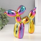 Фигурка керамика «Воздушный шарик - писающая собачка», хамелеон, 10.5×23×20 см - Фото 3