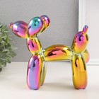 Сувенир керамика "Воздушный шарик - писающая собачка" хамелеон 10,5х23х20 см - Фото 4