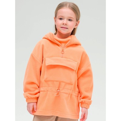 Куртка для девочек, рост 92 см, цвет оранжевый