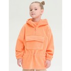 Куртка для девочек, рост 92 см, цвет оранжевый - Фото 2