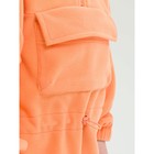 Куртка для девочек, рост 92 см, цвет оранжевый - Фото 6