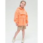 Куртка для девочек, рост 92 см, цвет оранжевый - Фото 8