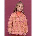 Куртка для девочек, рост 98 см, цвет персиковый - Фото 1
