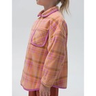 Куртка для девочек, рост 98 см, цвет персиковый - Фото 4