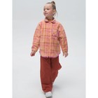 Куртка для девочек, рост 98 см, цвет персиковый - Фото 8
