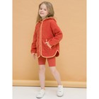 Куртка для девочек, рост 92 см, цвет терракотовый - Фото 10